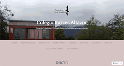 Desktop Screenshot of colegioraicesaltazor.cl